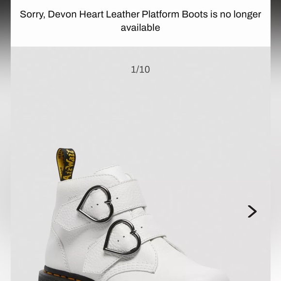 Dr. Martens Devon Heart Platform Boots - Picture 14 of 16